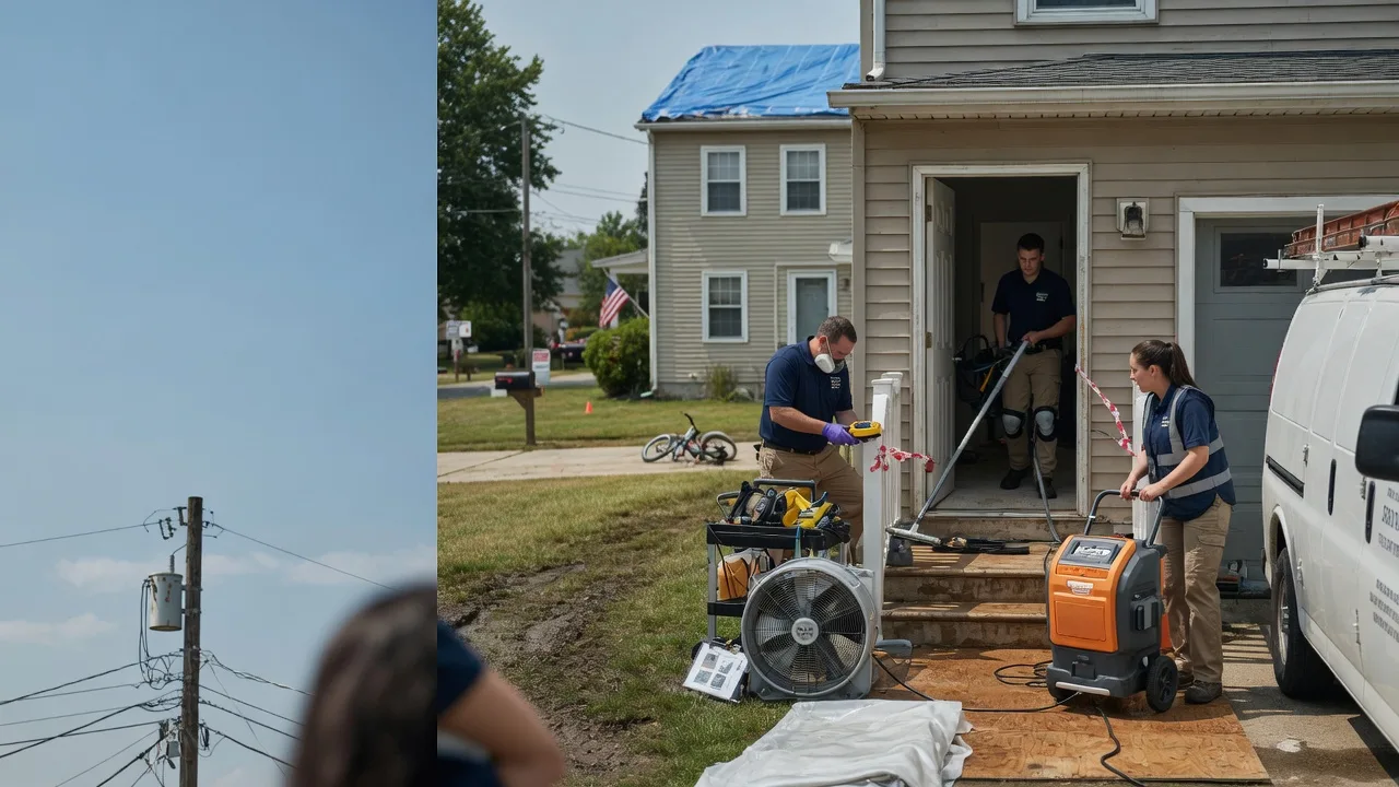 Water Damage Repair in Bremen, OH near me